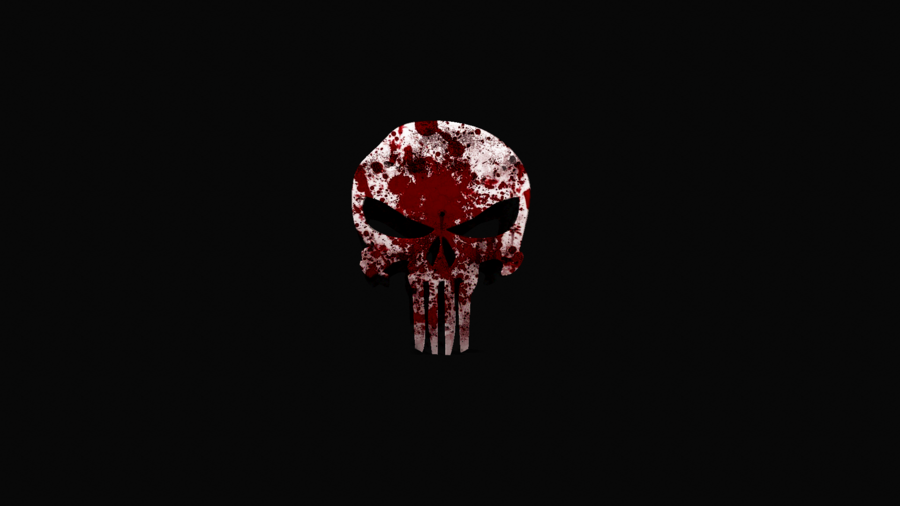 Punisher Logo Wallpaper Wide HD