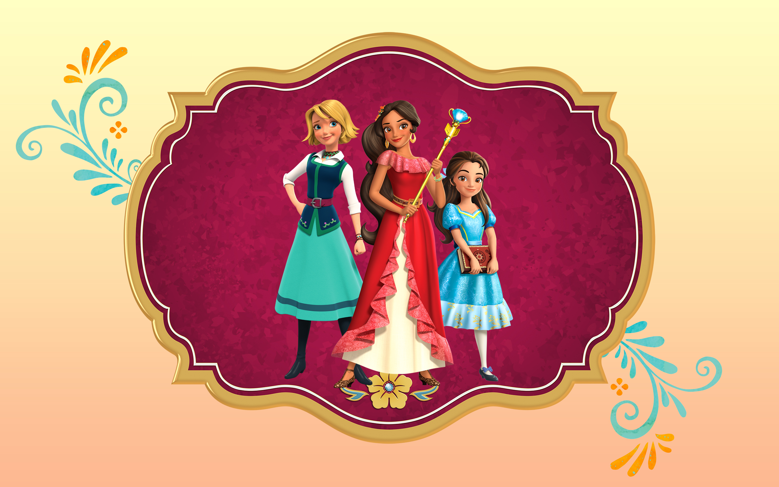 Elena Of Avalor Big Wallpaper With Main Characters Youloveit