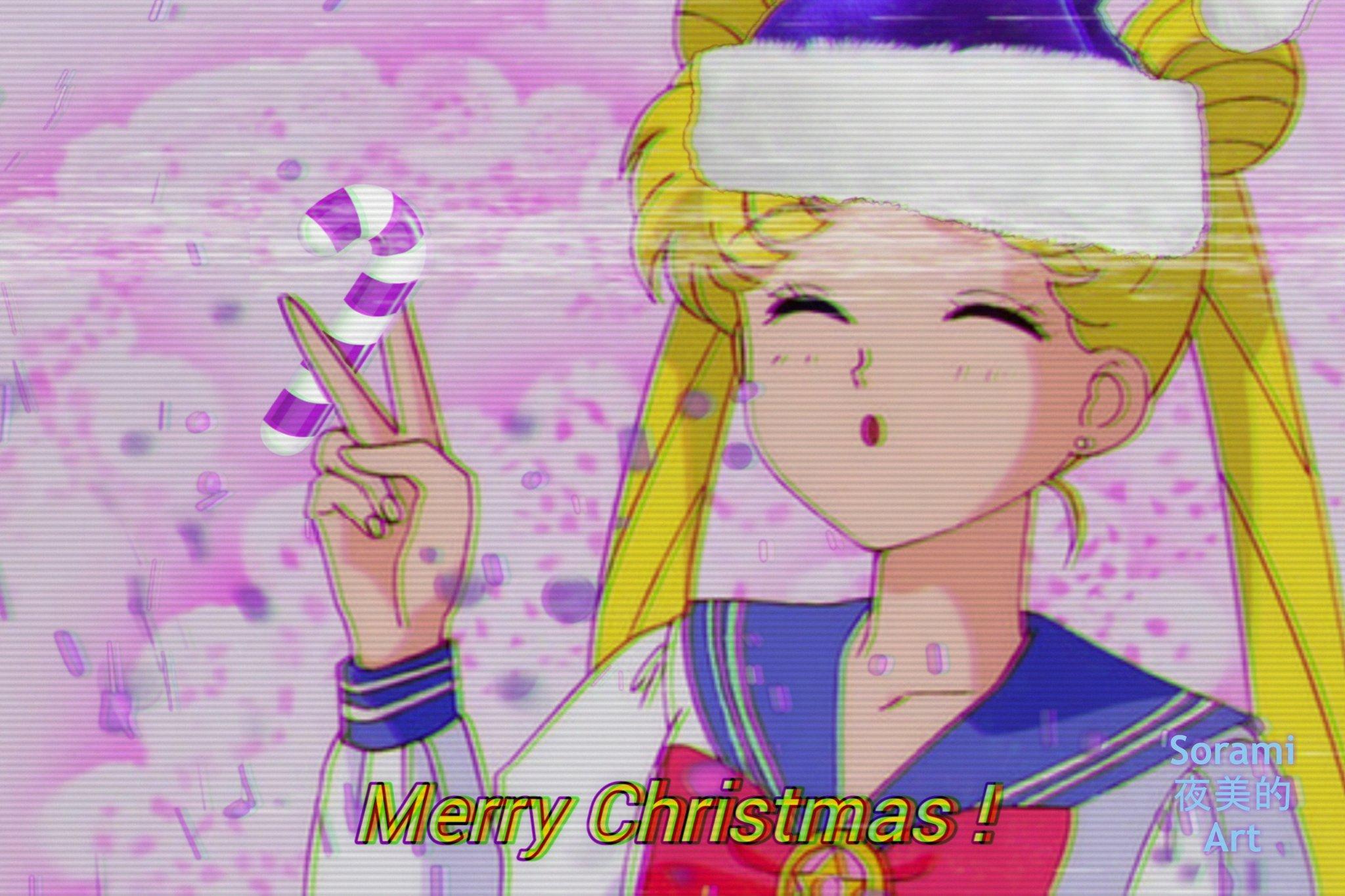 S O R A M I On X Merry Christmas Anime Sailor Moon