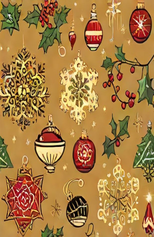 Old Fashioned Christmas Wallpaper