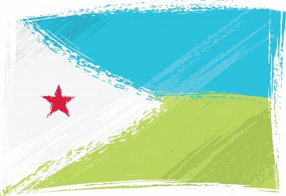 Djibouti Flag Wallpaper