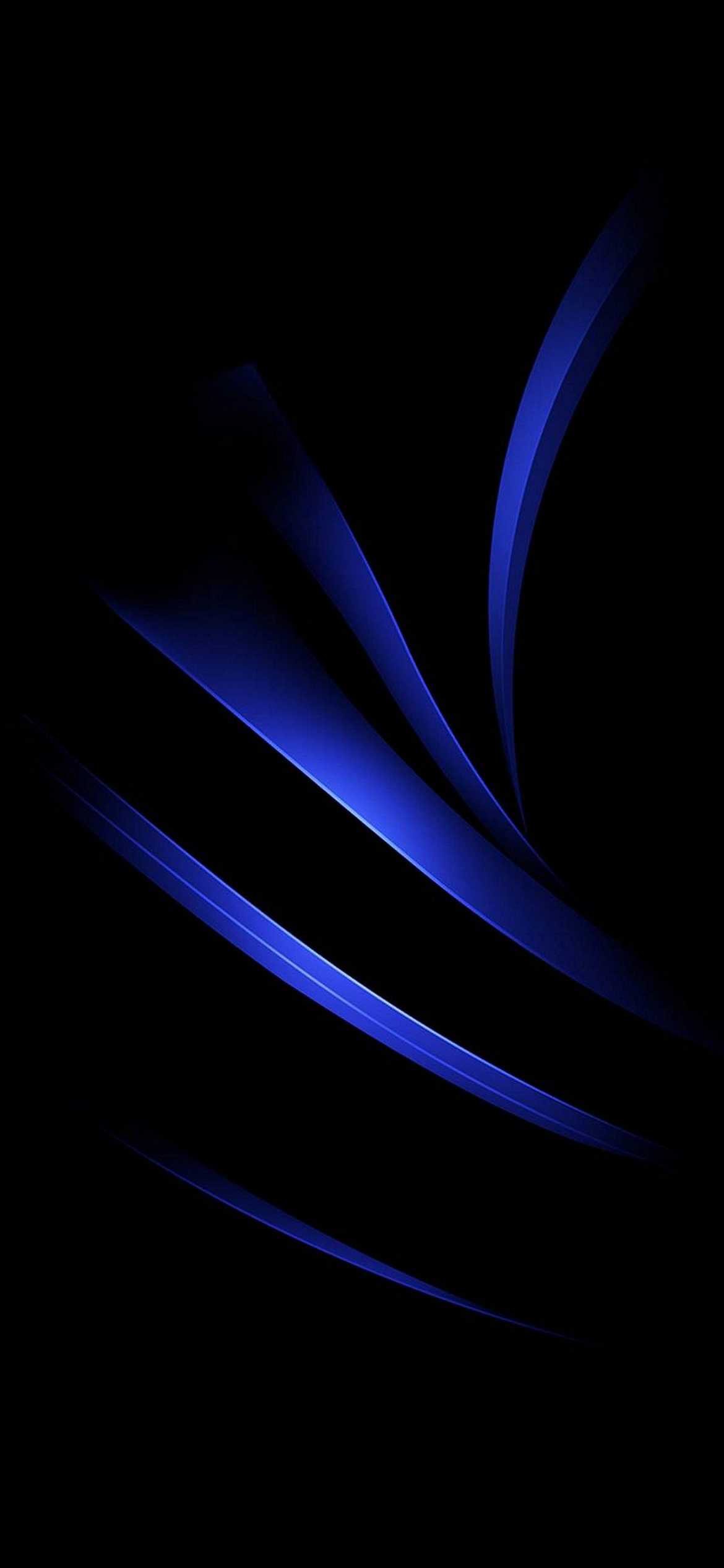 Blue And Black iPhone Wallpaper