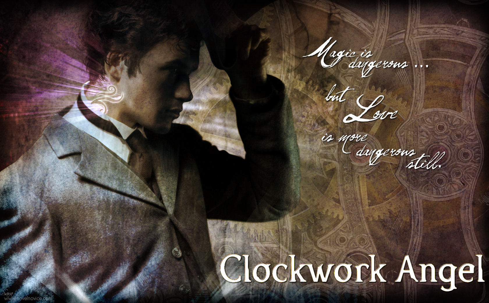 Clockwork Angel Original Desktop Wallpaper Novel Novice
