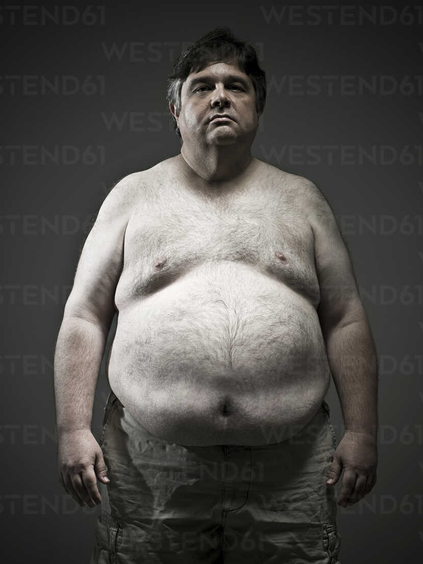 Overweight Man Stock Photo Wallpaper
