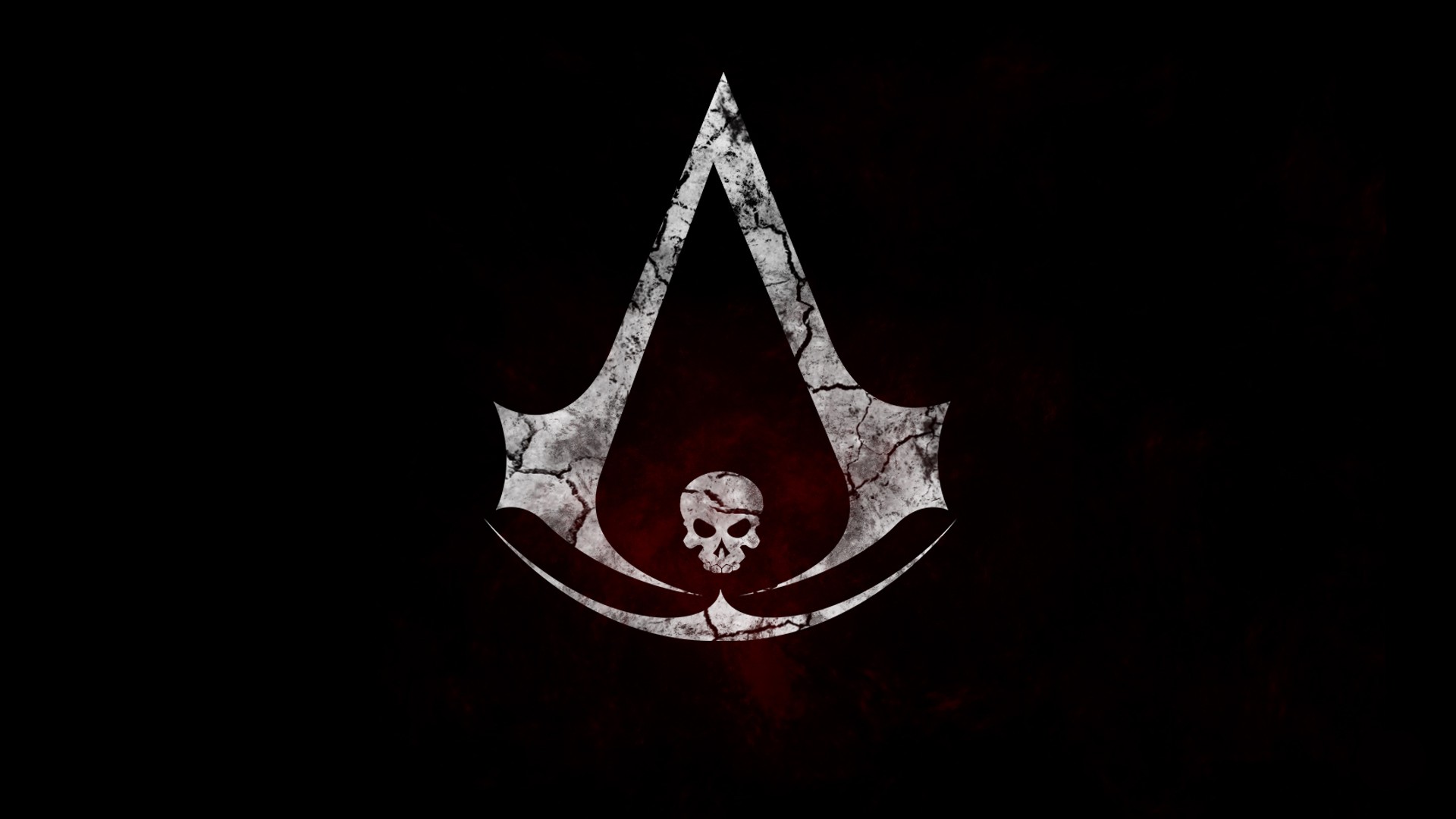Assassin S Creed Black Flag Logo Skull Wallpaper