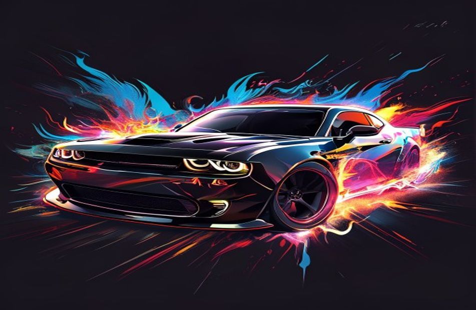 Dodge Hellcat Logo Wallpaper