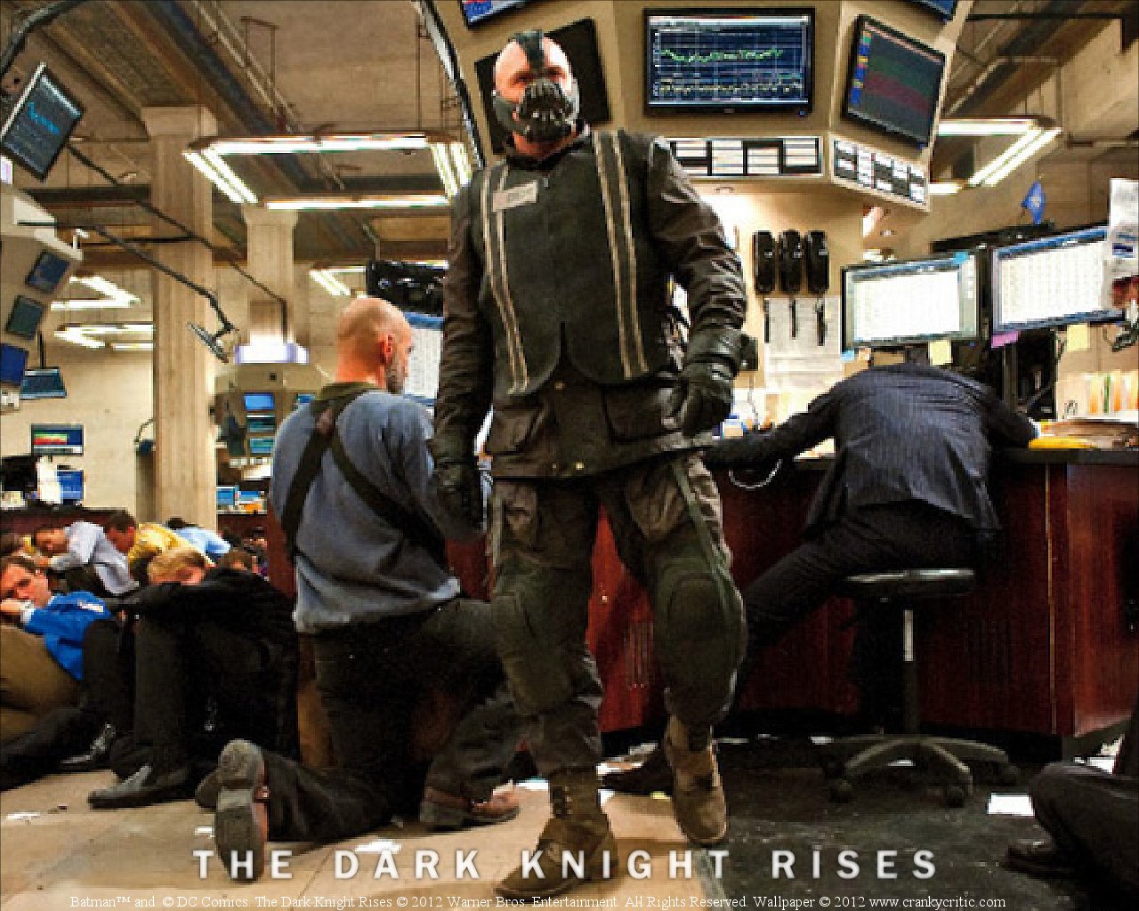 Bane Dark Knight Rises Wallpaper Cranky Critic Movie