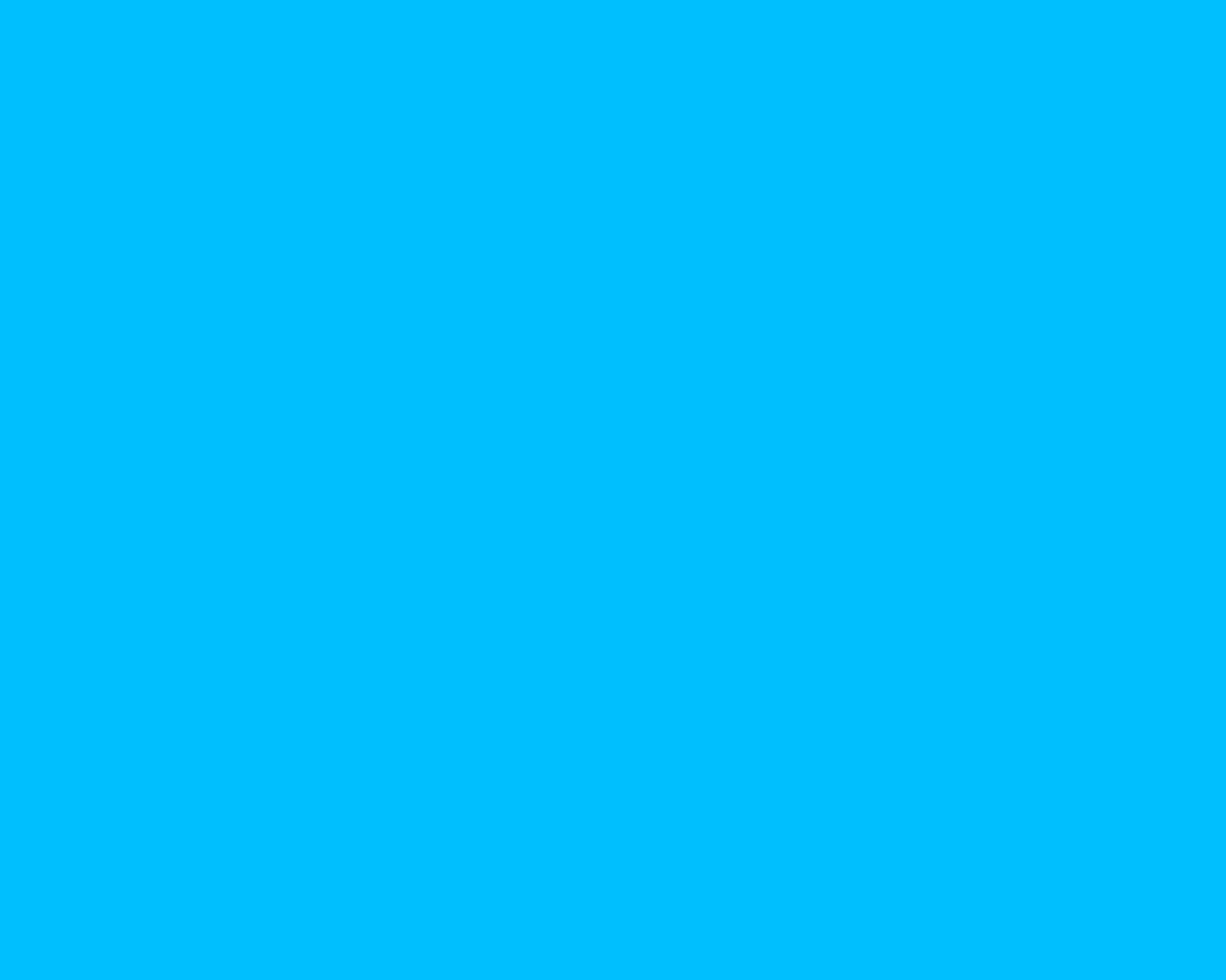 Resolution Deep Sky Blue Solid Color Background
