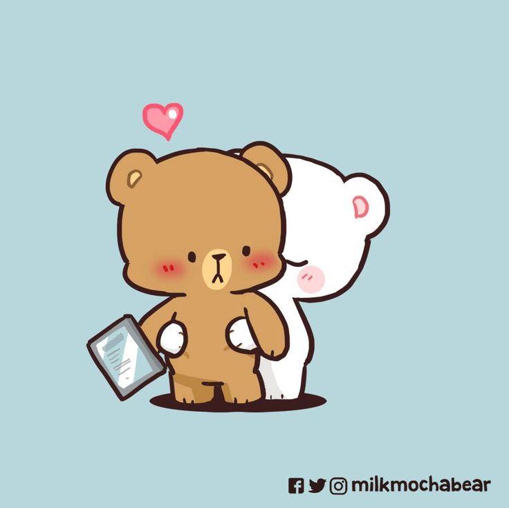 Milk Mocha on Cute bear drawings Cute doodles Cute
