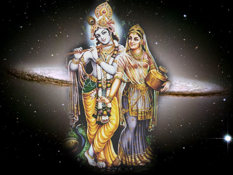 Radha Krishna Hindu God Wallpaper