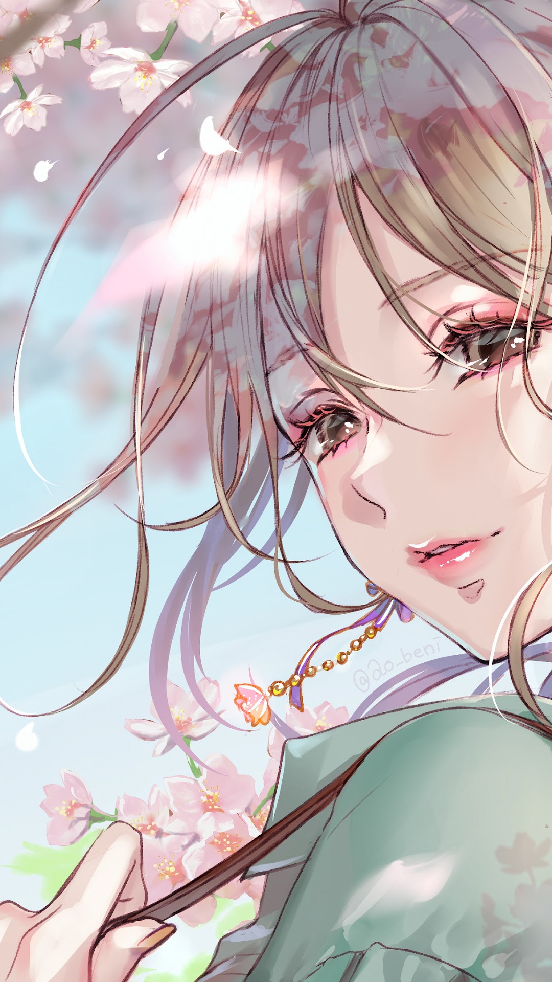 Beautiful Anime Girl 4k Wallpaper