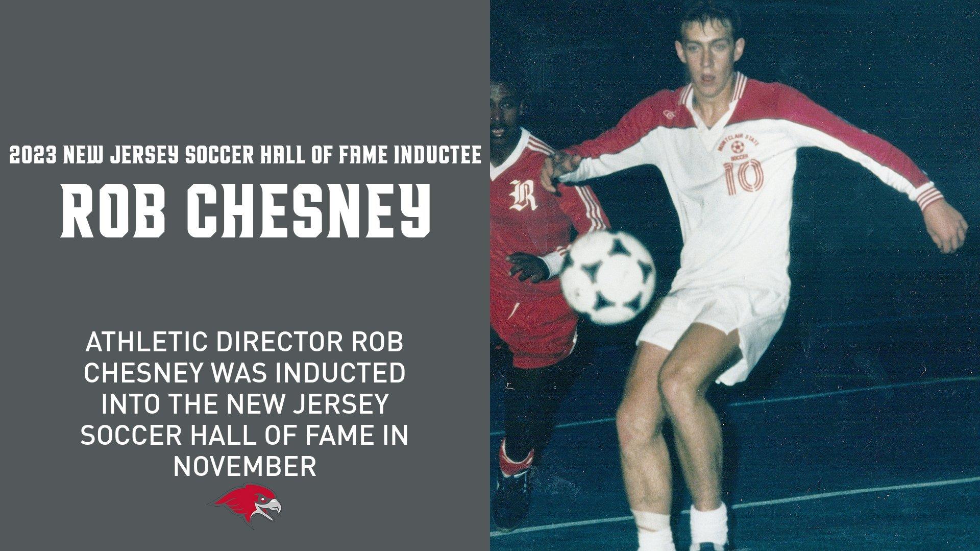Rob Chesney Inducted Into New Jersey Soccer Hall Of Fame