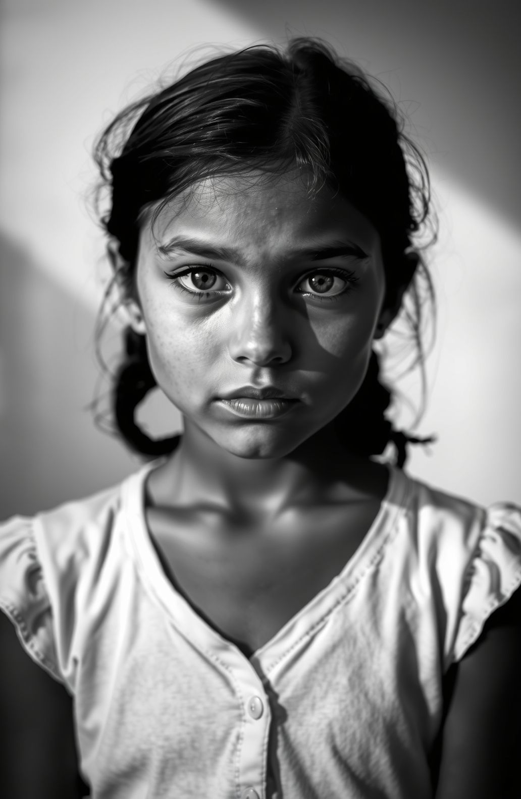 Black And White Girl Wallpaper
