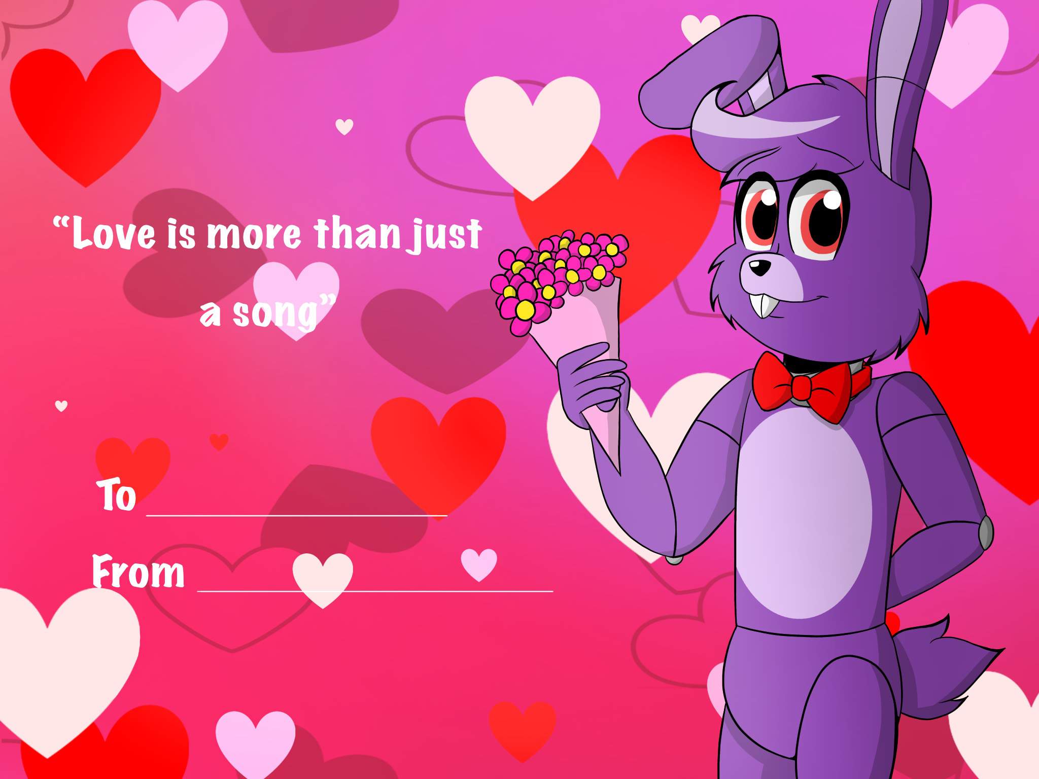  40 FNAF Valentines Wallpapers WallpaperSafari