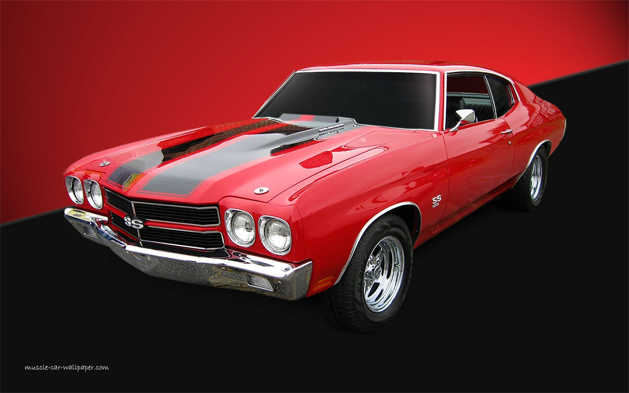  wallpapercommfrGMChevelle1970 chevelle ss wallpaper red coupe lfv 1280x800