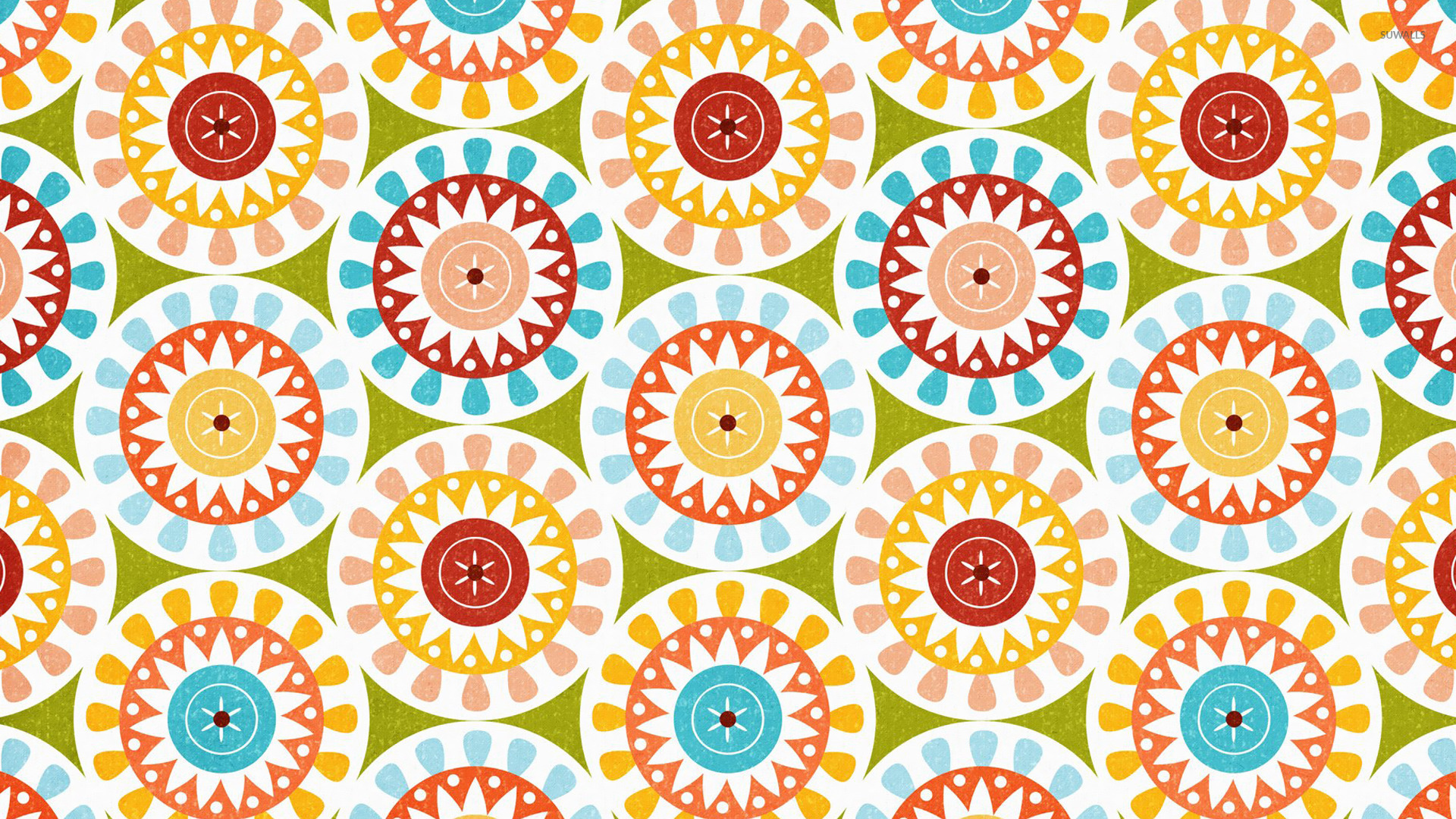 Floral Pattern Wallpaper Digital Art