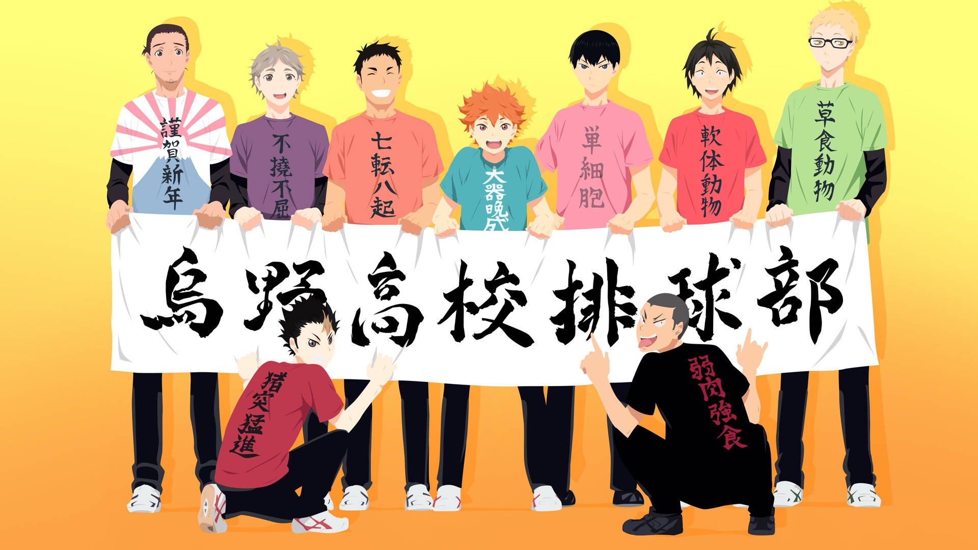 Haikyuu Teams Wallpaper