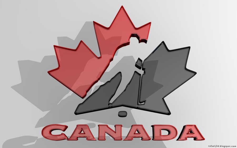 Team Canada Hockey Logo 3d HD By Rafaelj3d