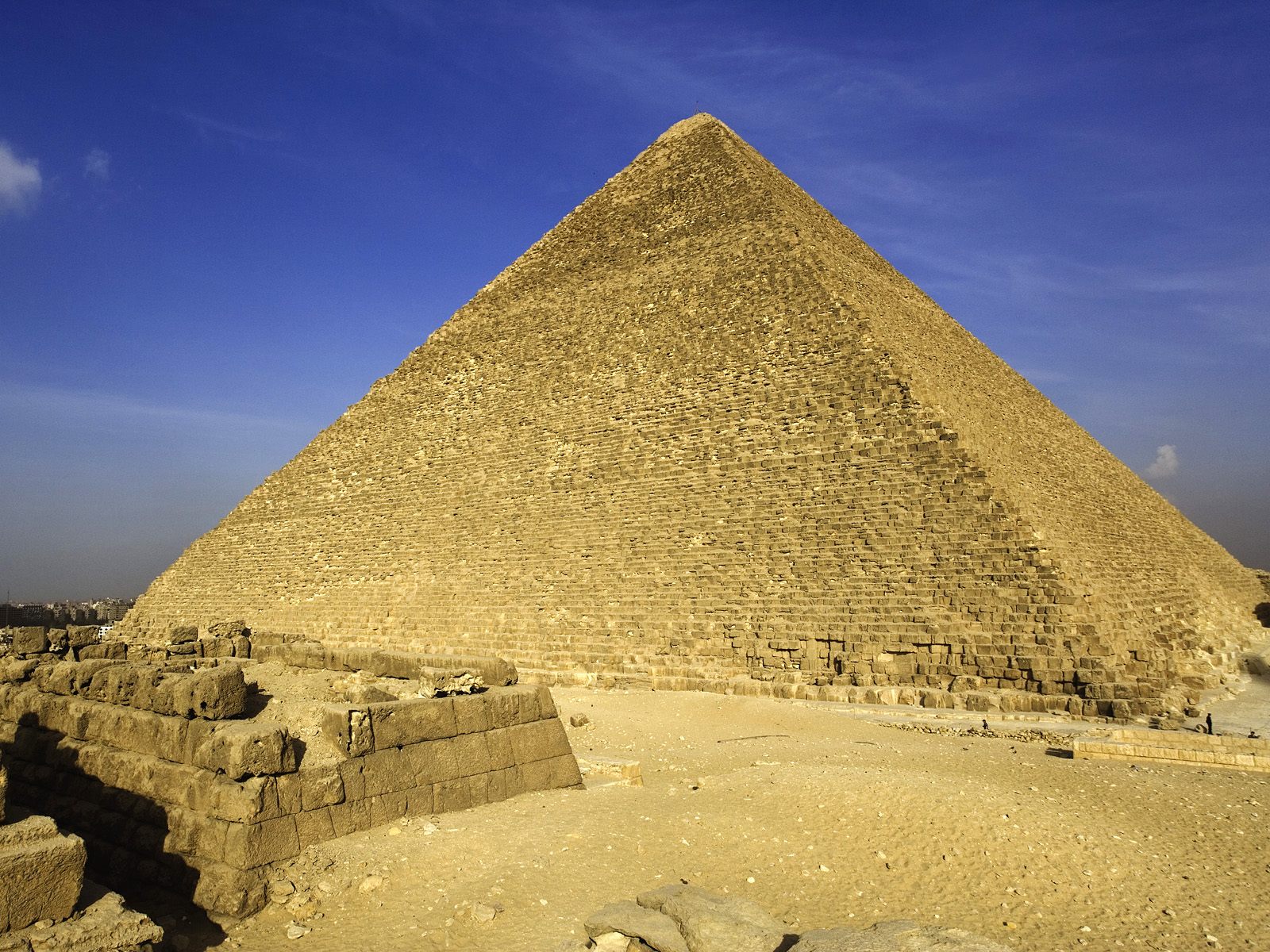 Pyramid Giza Egypt Postcard The Great Wallpaper