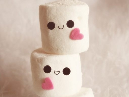 Cute Marshmallow Wallpaper To Your Cell Phone