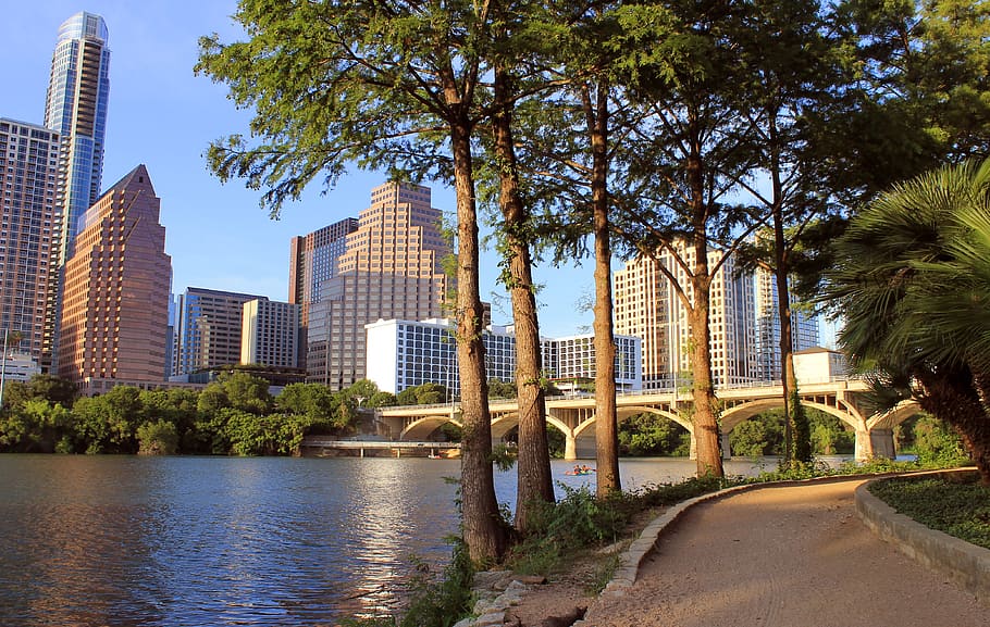 HD Wallpaper Austin Texas Lady Bird Lake Skyline