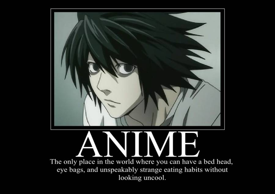 Top L Death Note Anime Funny Wallpaper