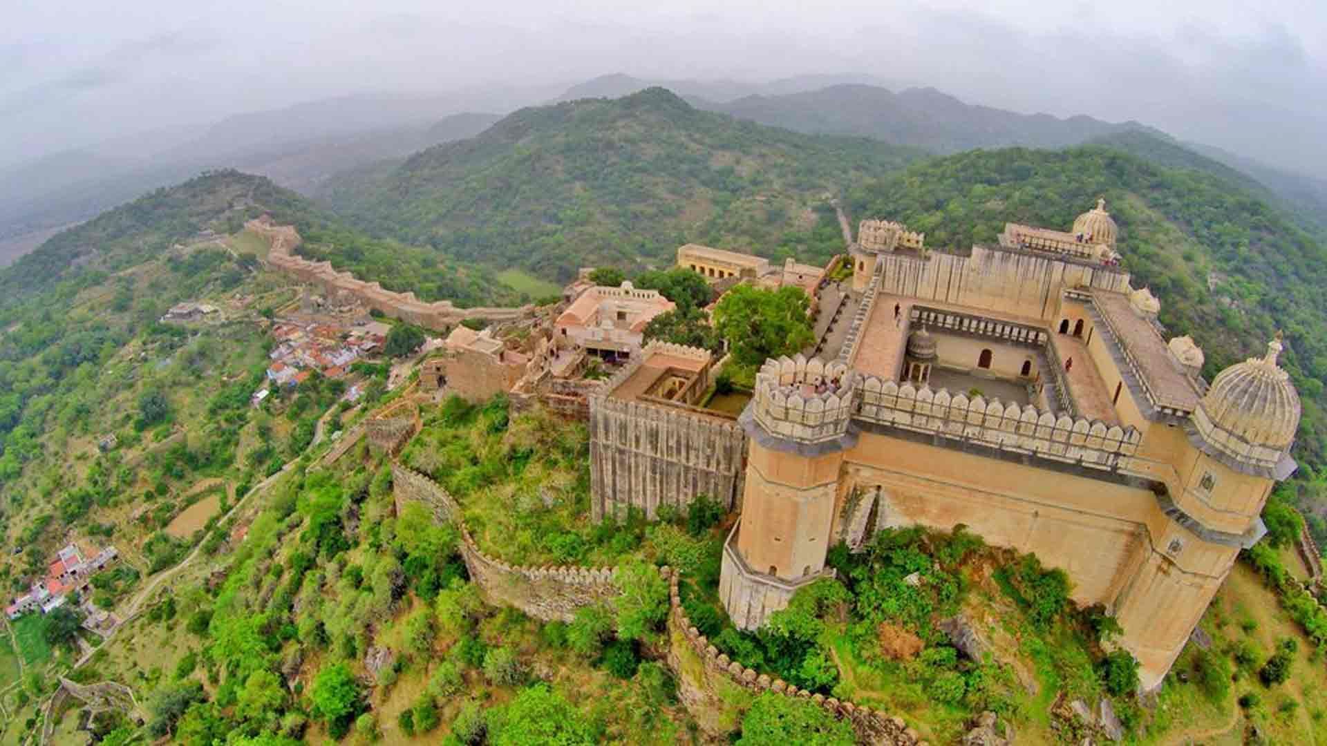 Kumbhalgarh Fort In Rajasthan Has Got The Second Largest Wall