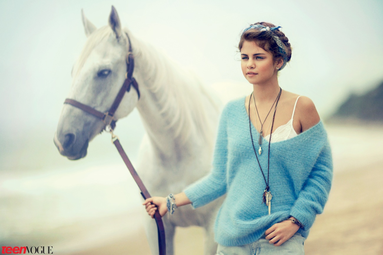 Young Celeb News Selena Gomez Teen Vogue Photoshoots