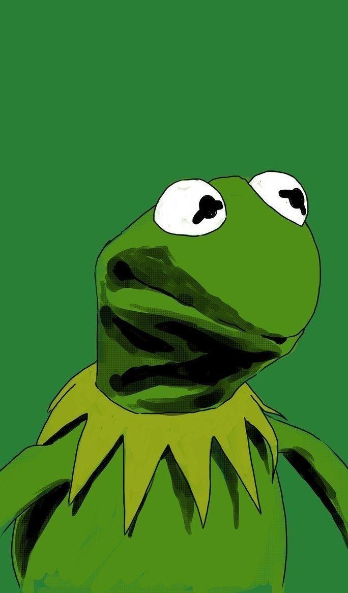 Phone Background Frog Wallpaper Kermit Meme
