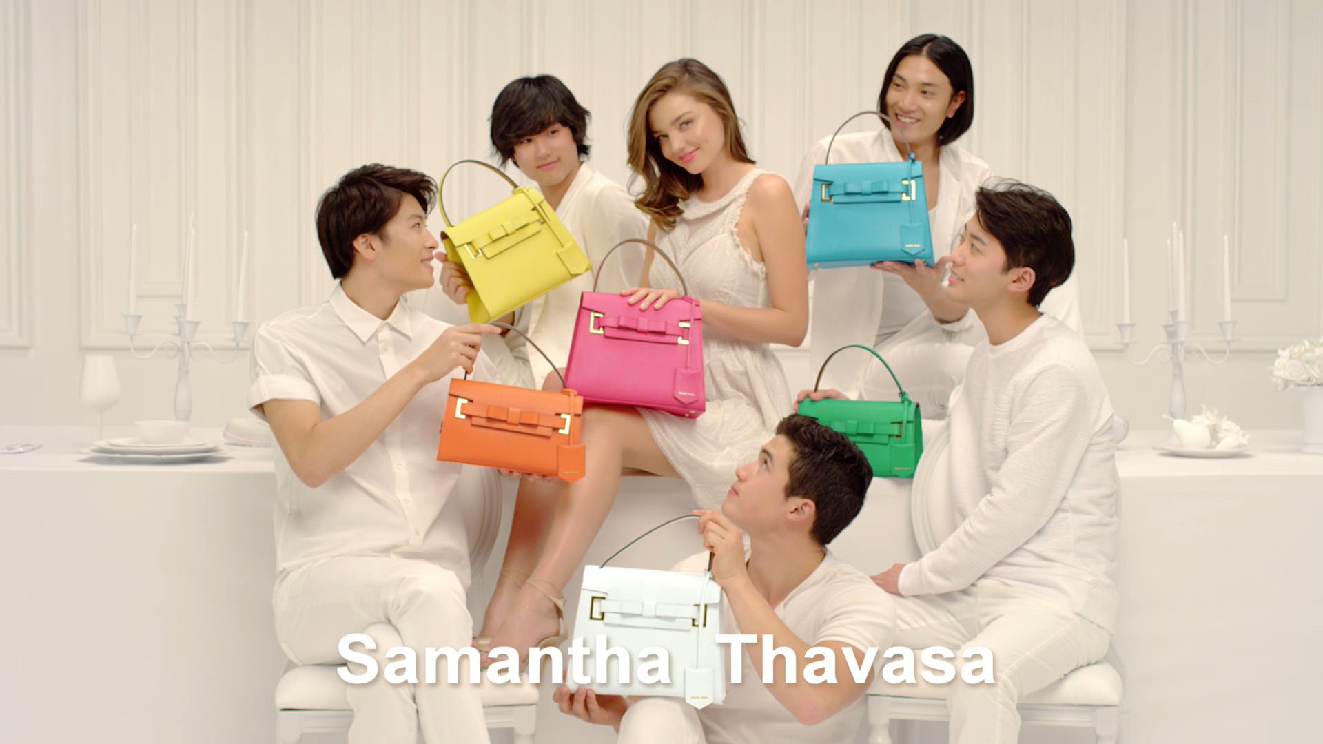 Samantha Thavasa Commercial Featuring Miranda Kerr Joshua Reis