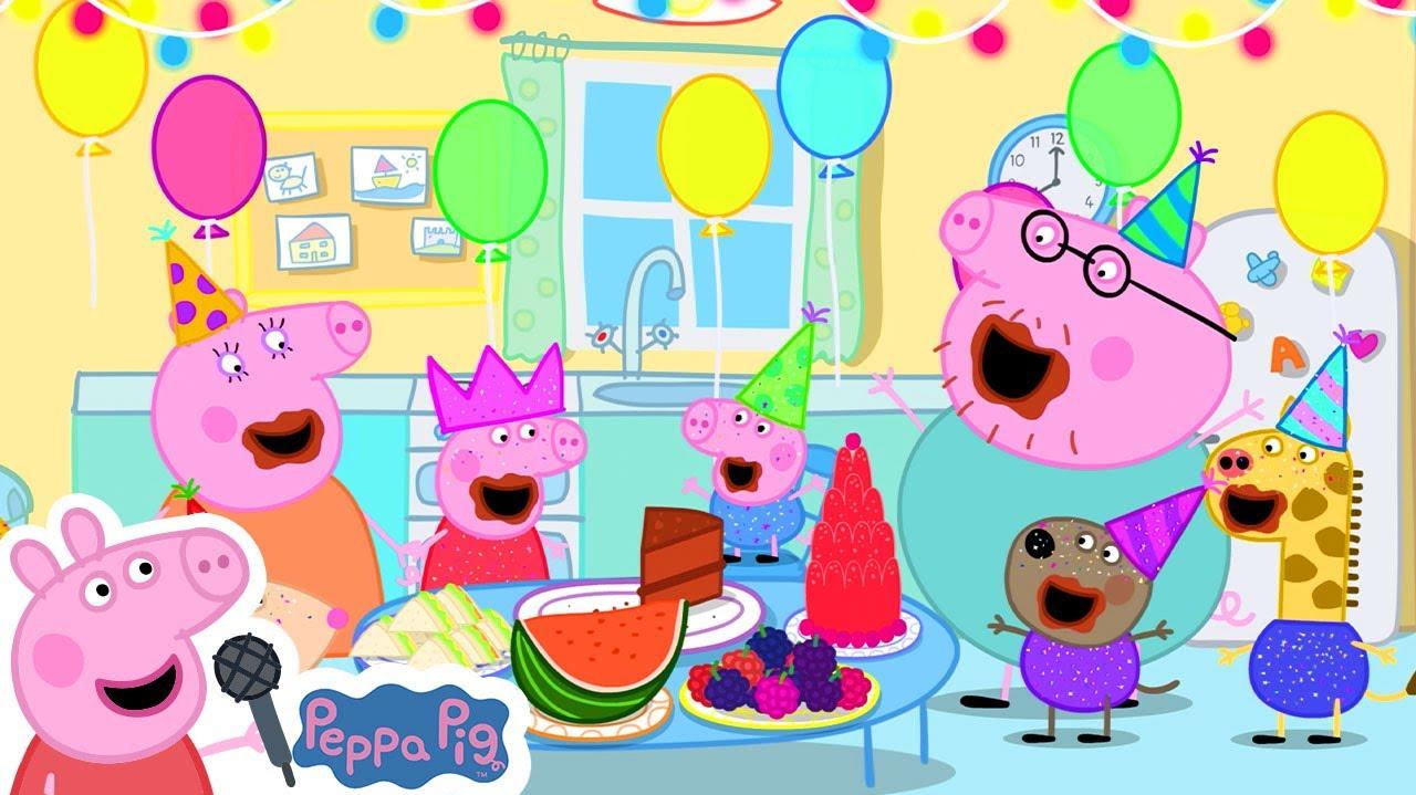 Happy BirtHDay To You Song With Peppa Pig Official