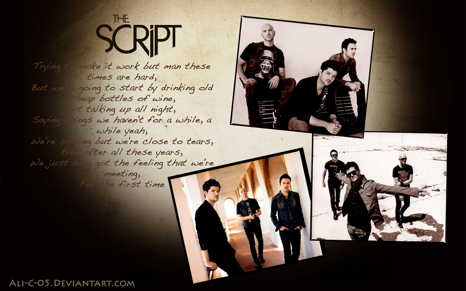The Script Wallpaper By Ali C Customization People Groups