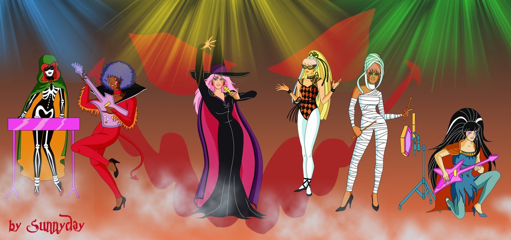 Jem And The Holograms Halloween by sunnyday2000 on