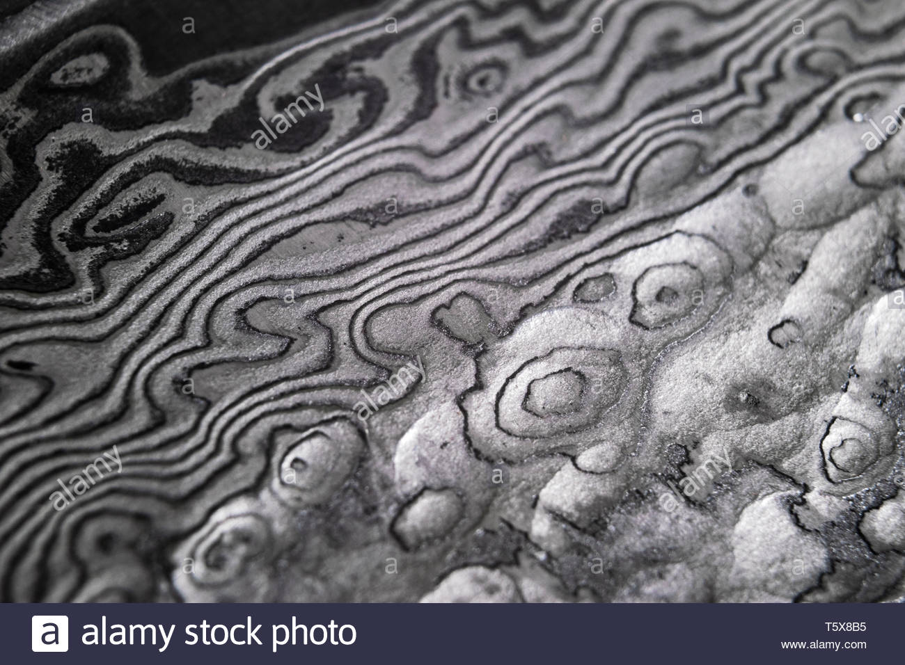 Free download Background with pattern of damask steel Close up Macro
