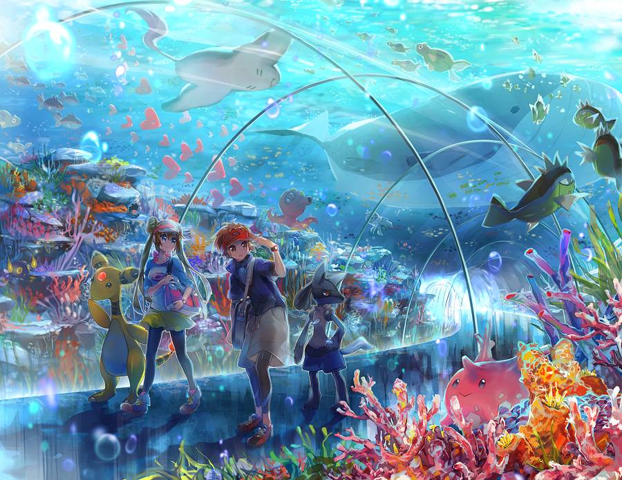 Water Pokemon Wallpaper Aquarium