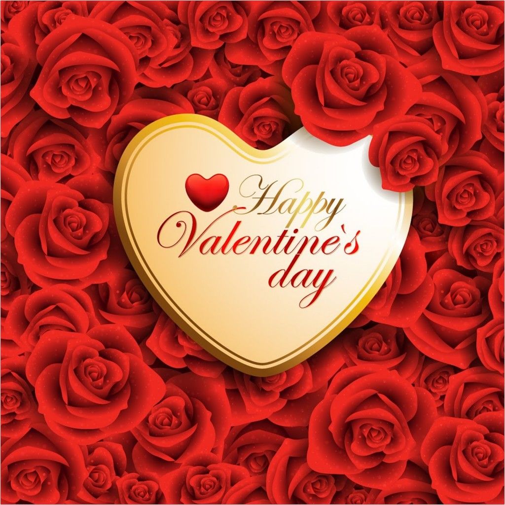 Cute Happy Valentine Day Wallpaper Top