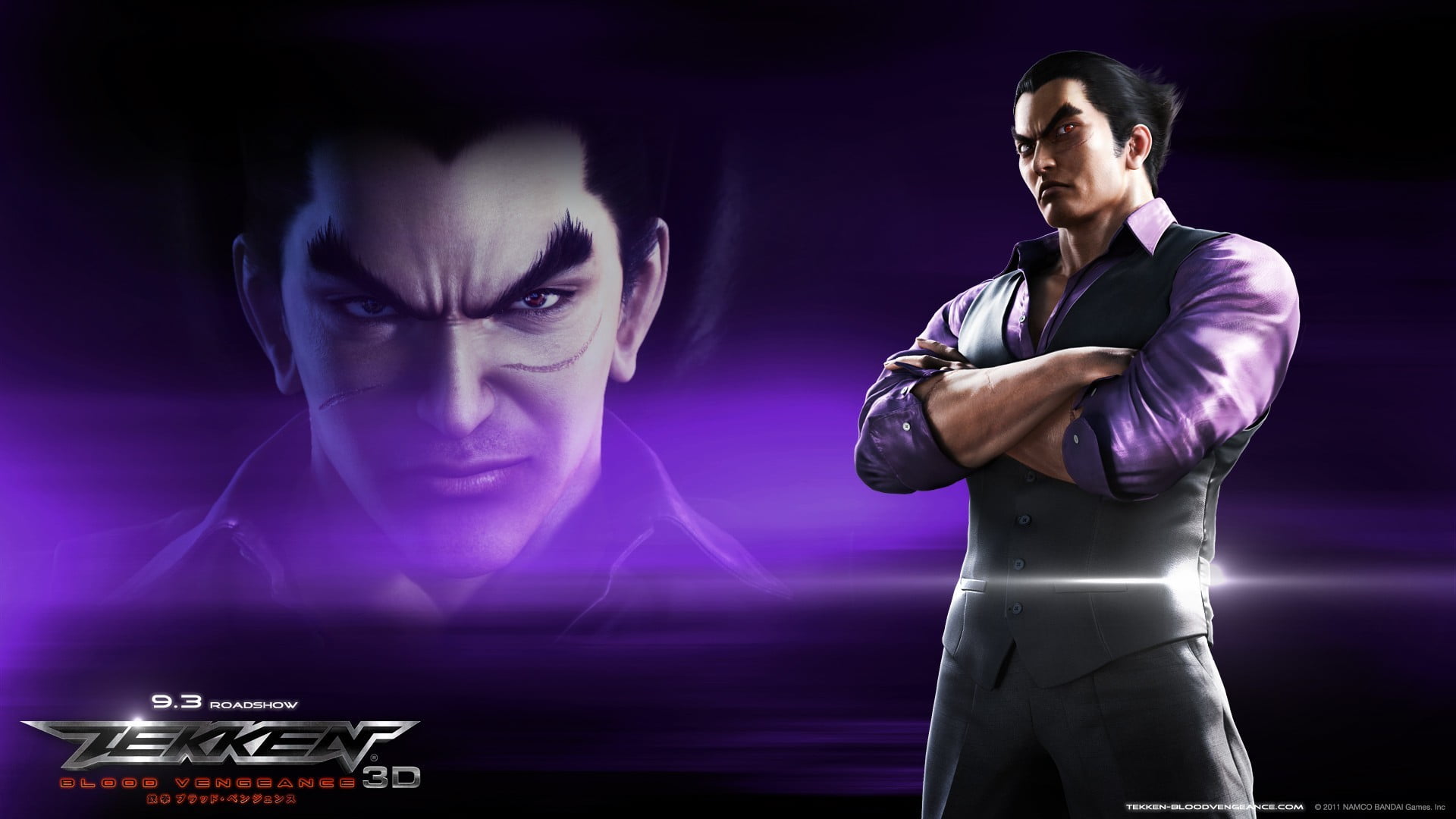 Kazuya From Tekken Blood Vengeance Movies HD Wallpaper