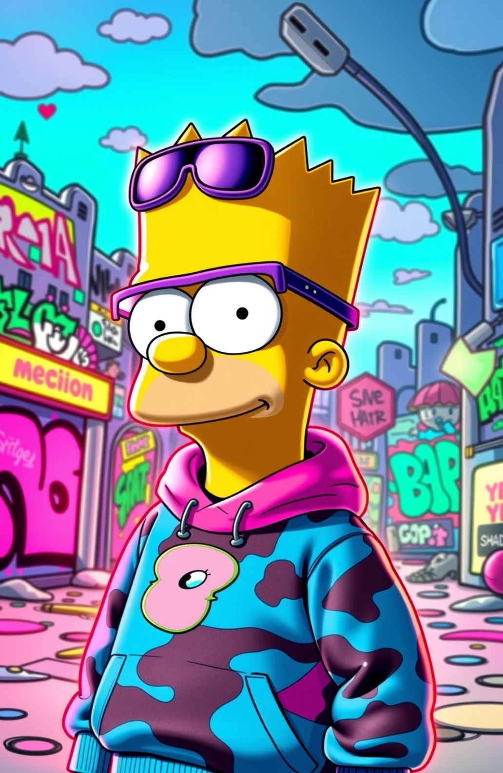 Bape Bart Wallpaper