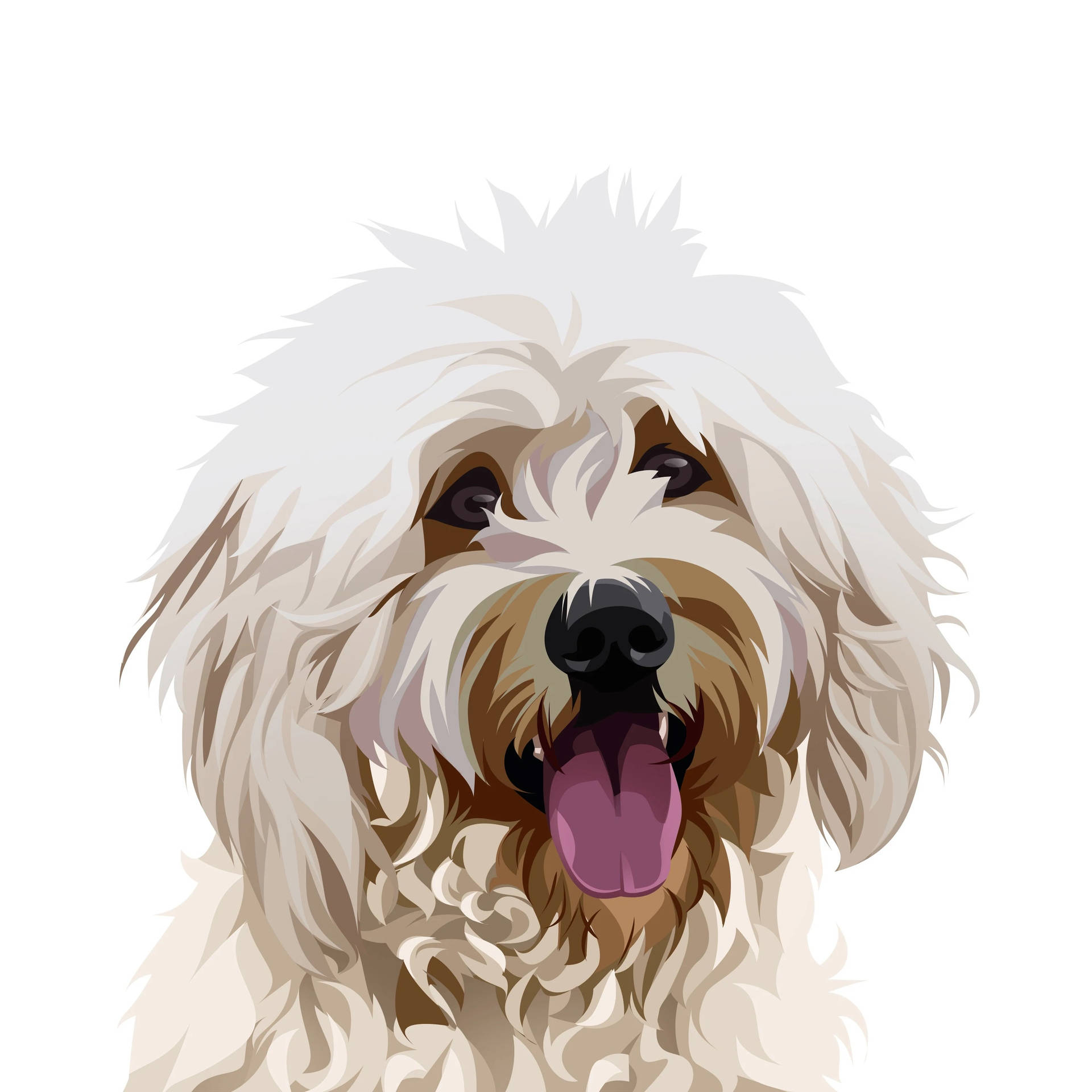 Dog Art Wallpaper