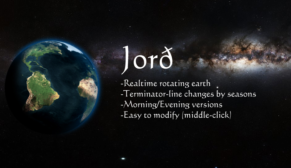 Jord Rotating Earth Rmskin By Crosseout