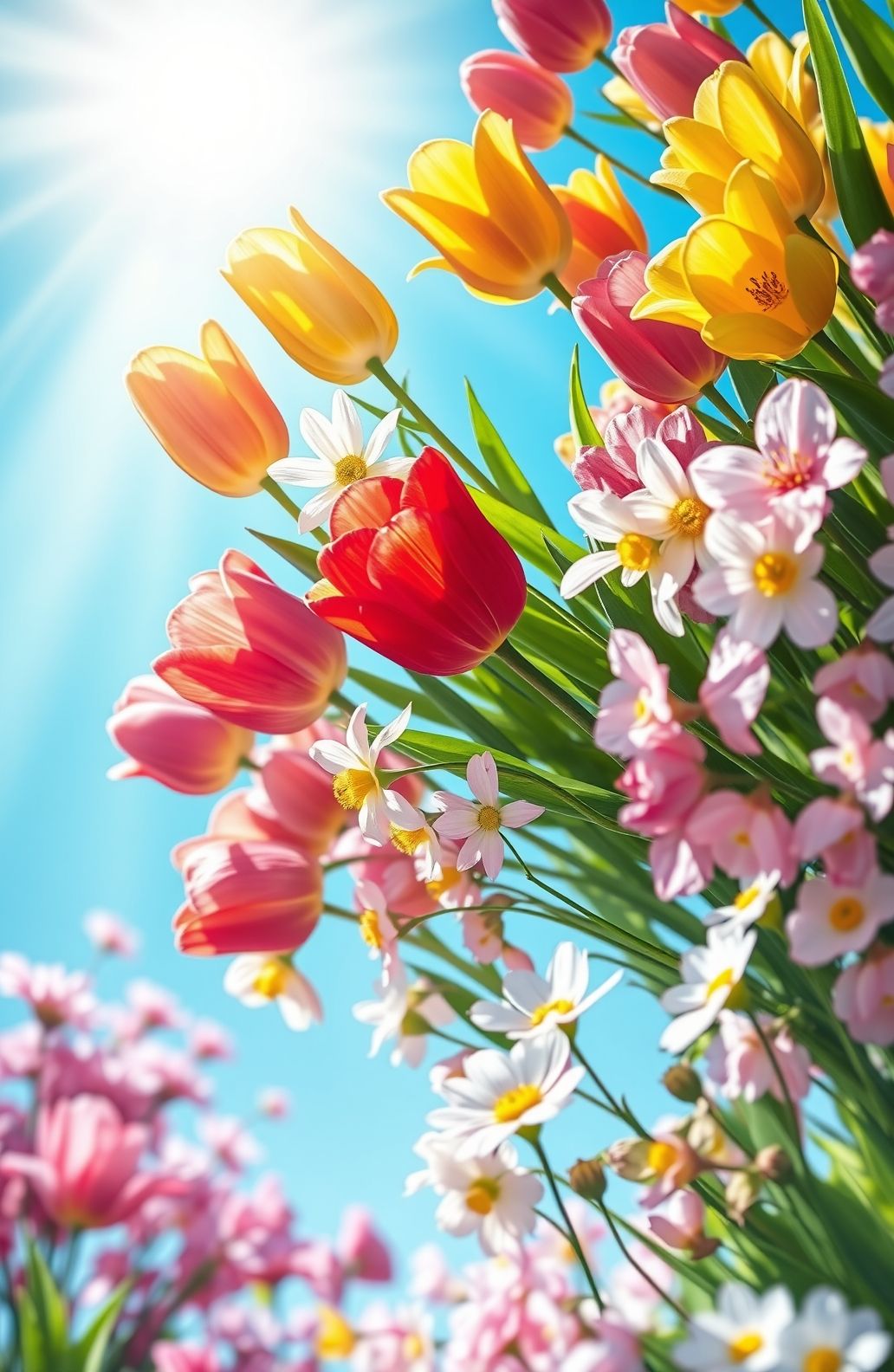 Spring Flowers Screensavers Wallpaper