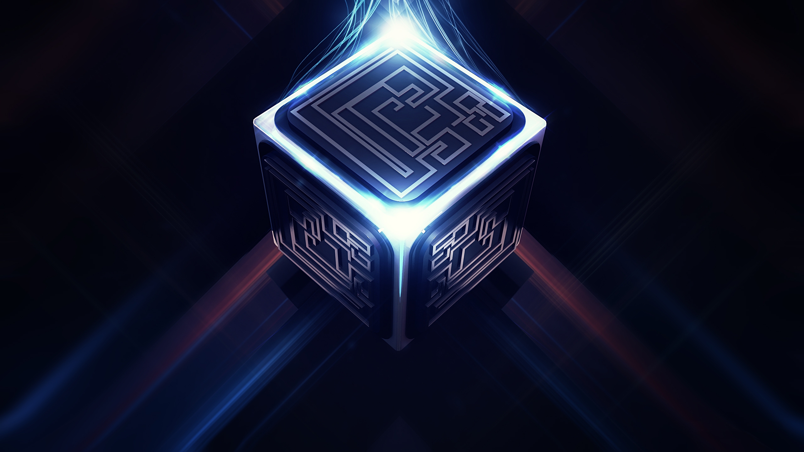 3d Cube Maze Wallpaper Hq High Quality