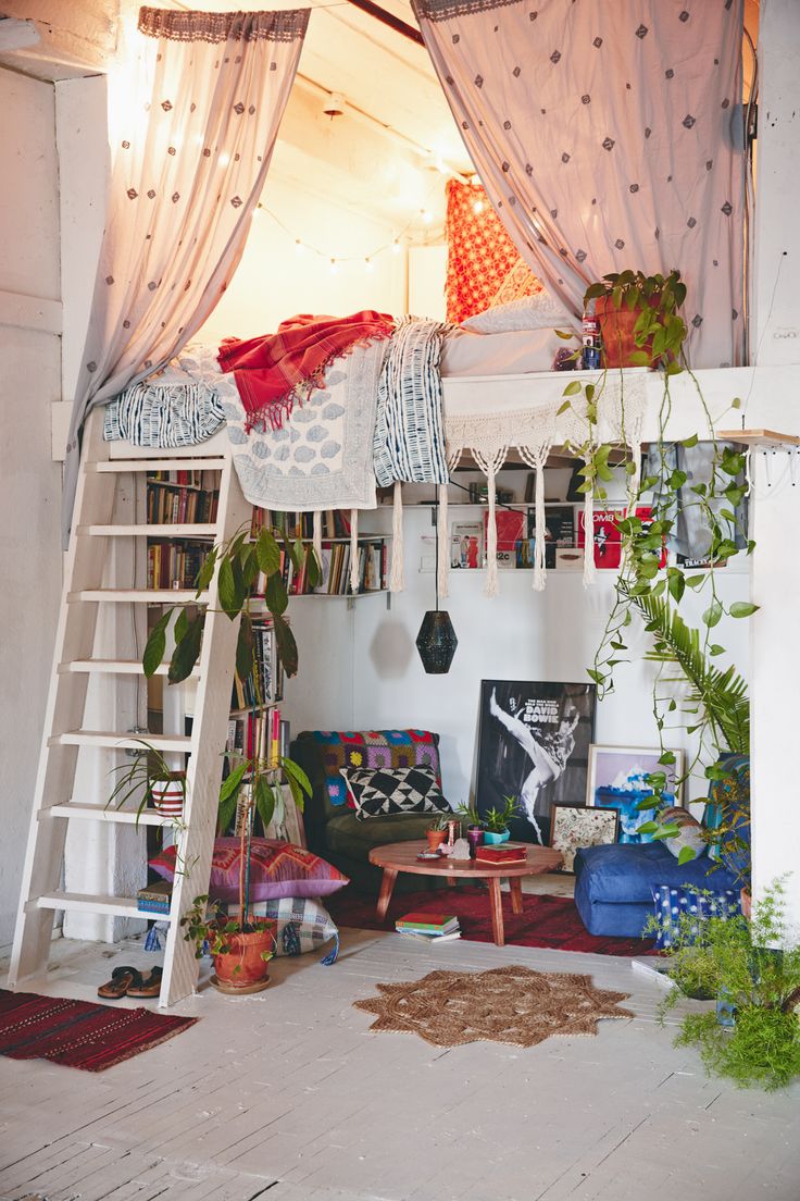 Beautiful Bohemian Decor Ideas Relaxed Loft Bedroom And Nook