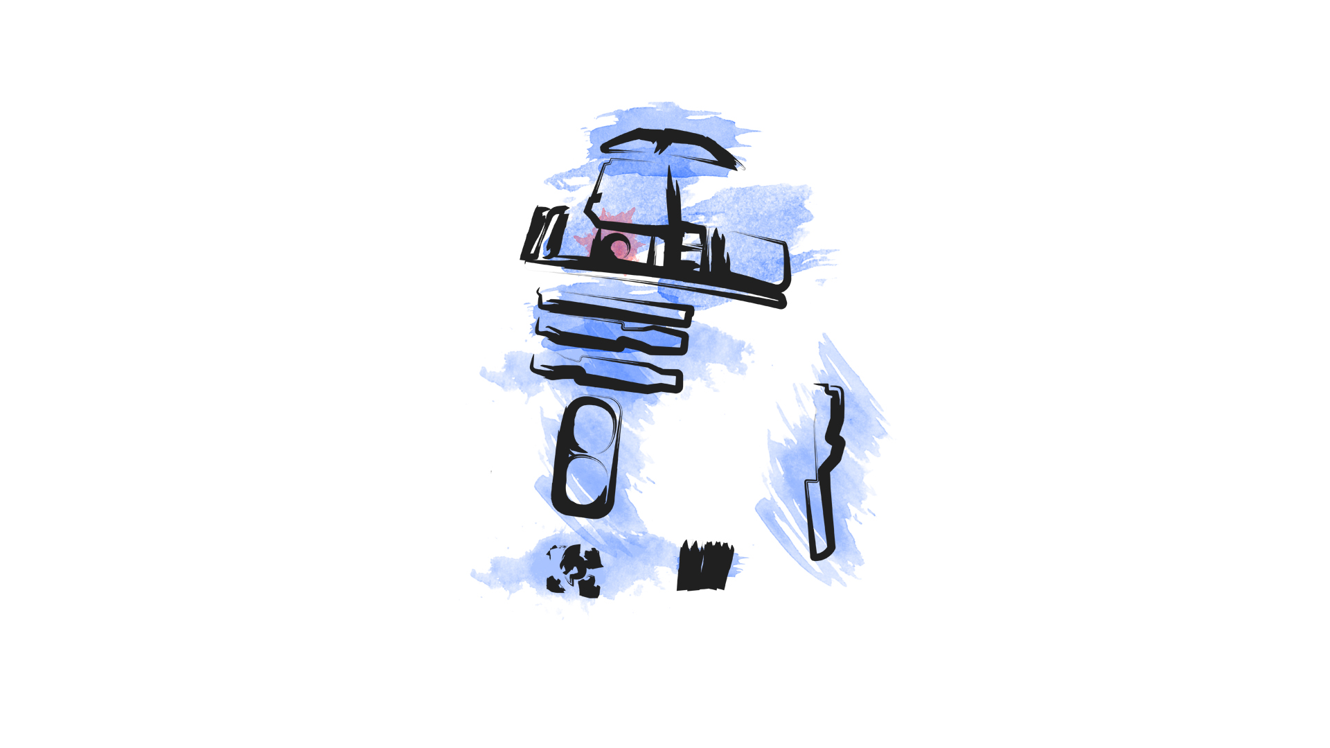 Sciencefiction Star Wars R2 D2 Wallpaper