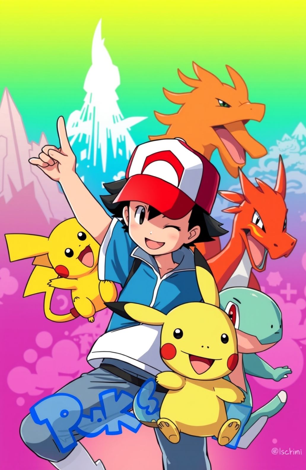 Pokemon Ash Wallpaper