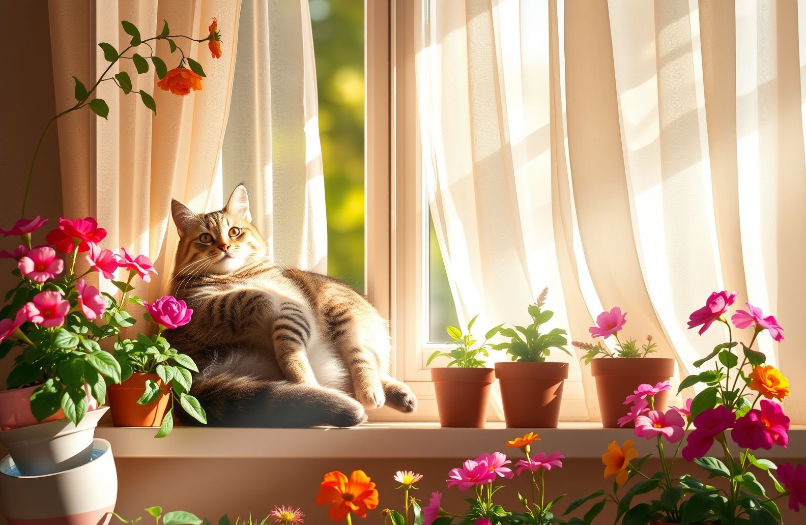 Live Cat Wallpaper