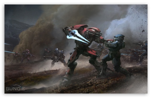 Halo Reach Multiplayer Madness HD Wallpaper For Standard