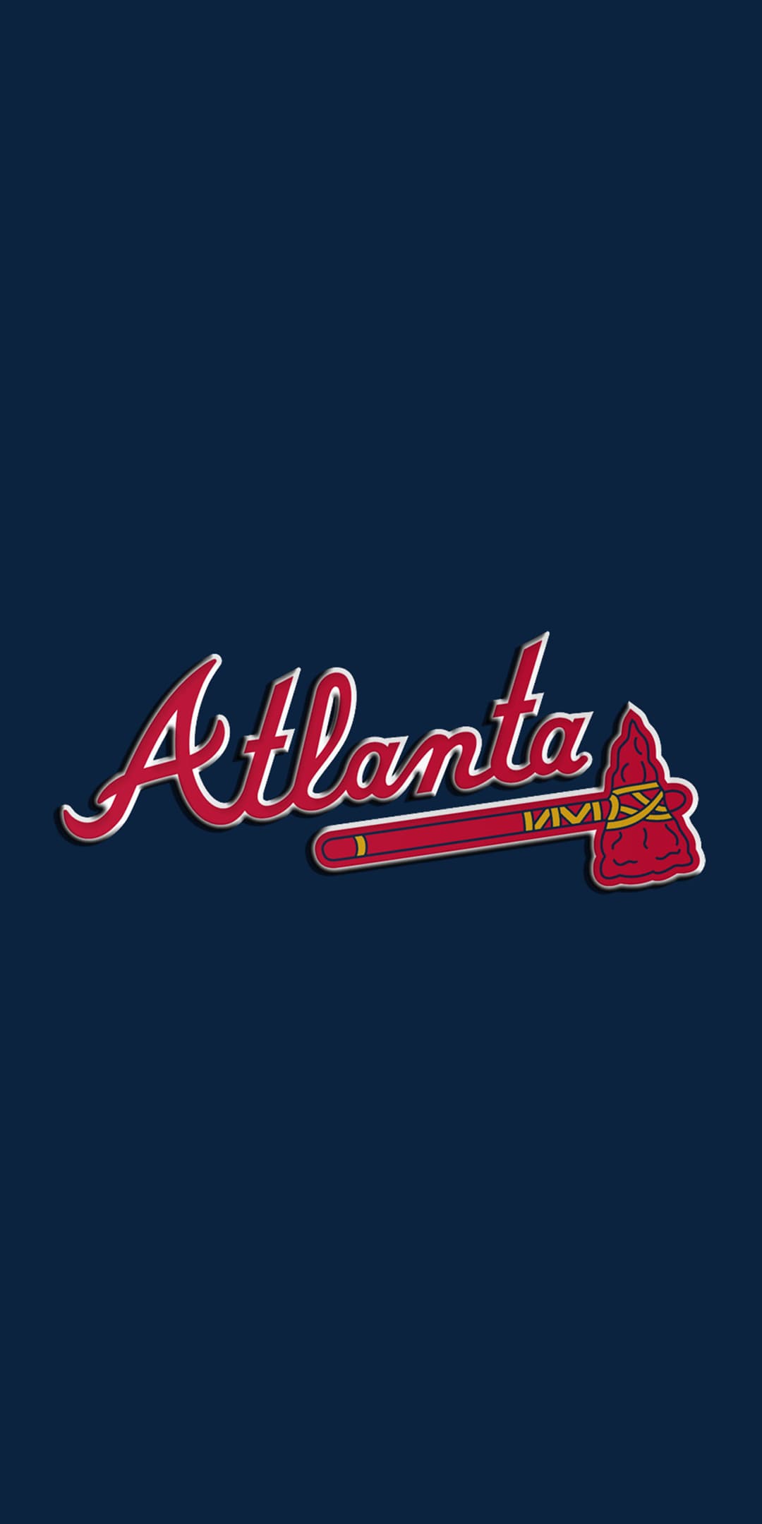 Atlanta Braves iPhone Wallpaper