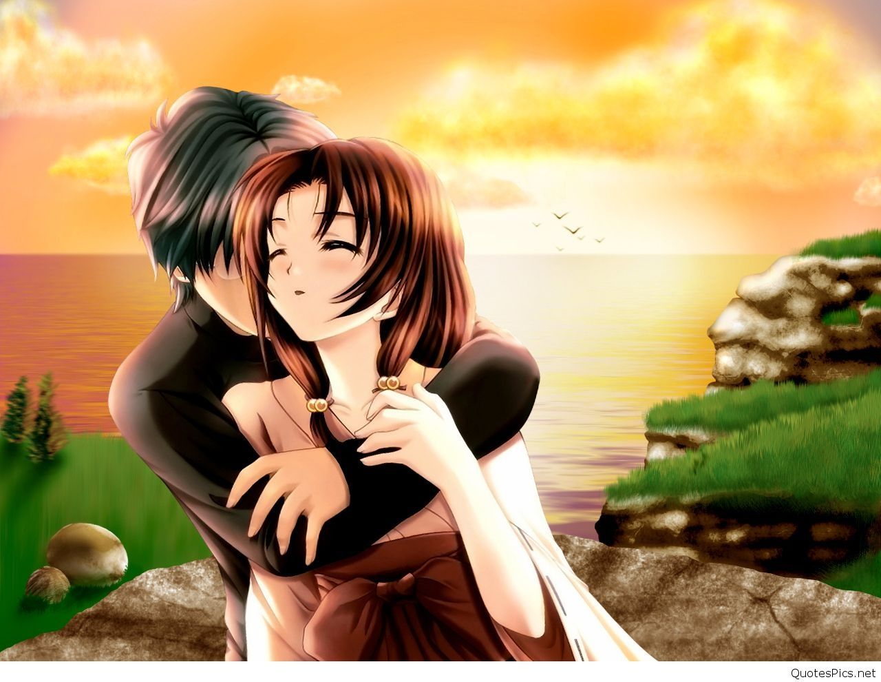Cartoon Love Image HD Wallpaper Osakayuku