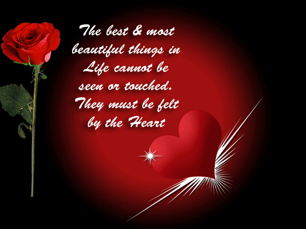 Free Download Red Heart Rose Wallpaper ForWallpapercom 1024x768 For 